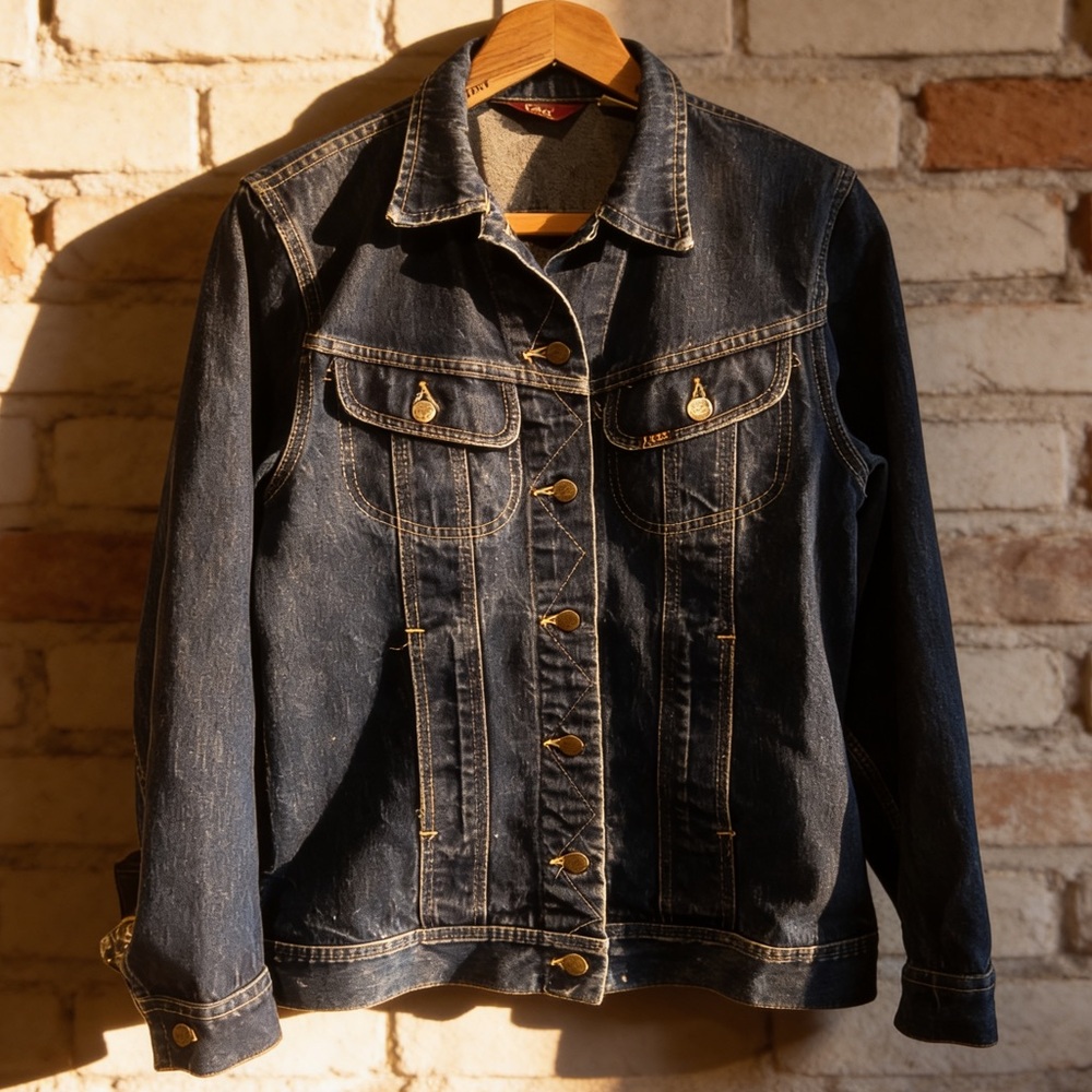 Vintage Ms. Lee Denim Jacket Sz 9/10 M